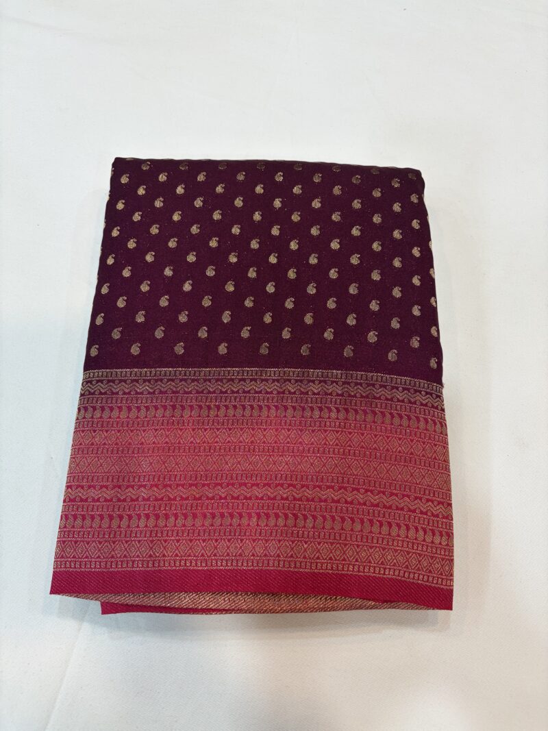 semi banarasi silk