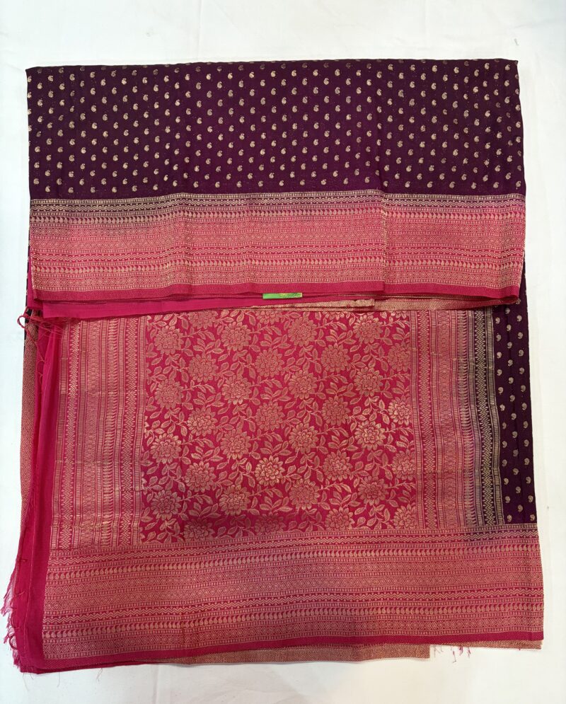 semi banarasi silk