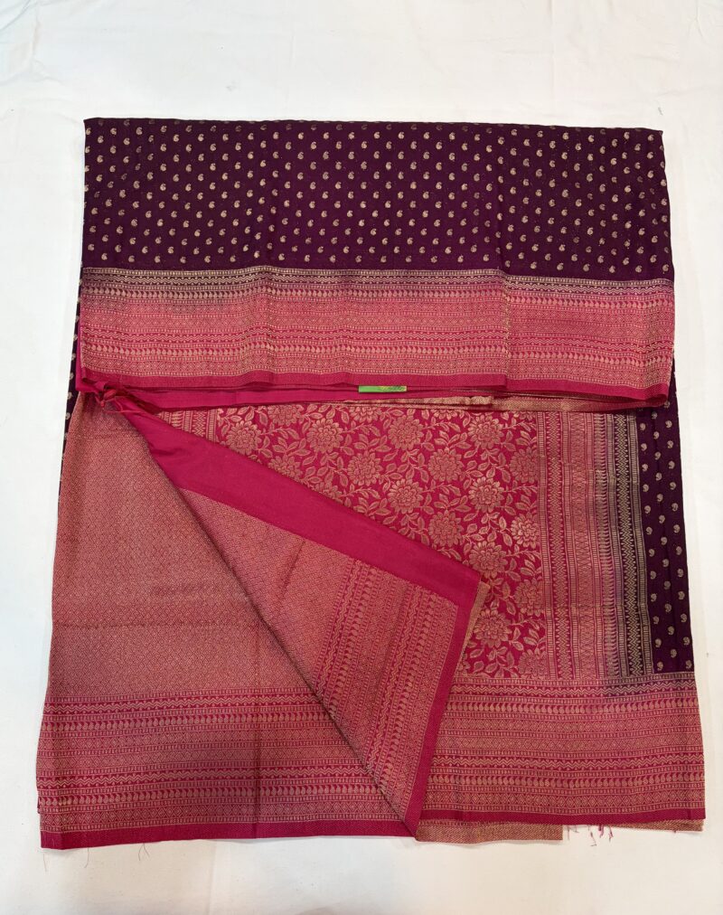 semi banarasi silk