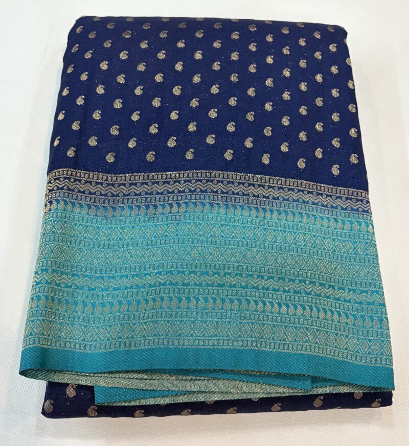 semi banarasi silk