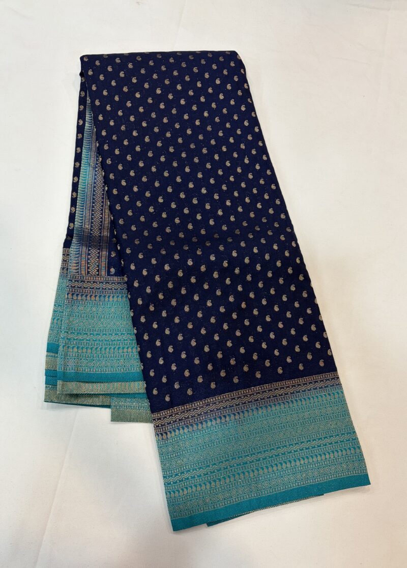 semi banarasi silk