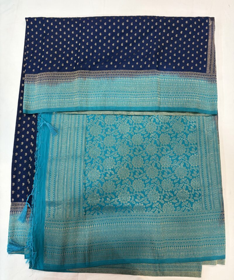 semi banarasi silk
