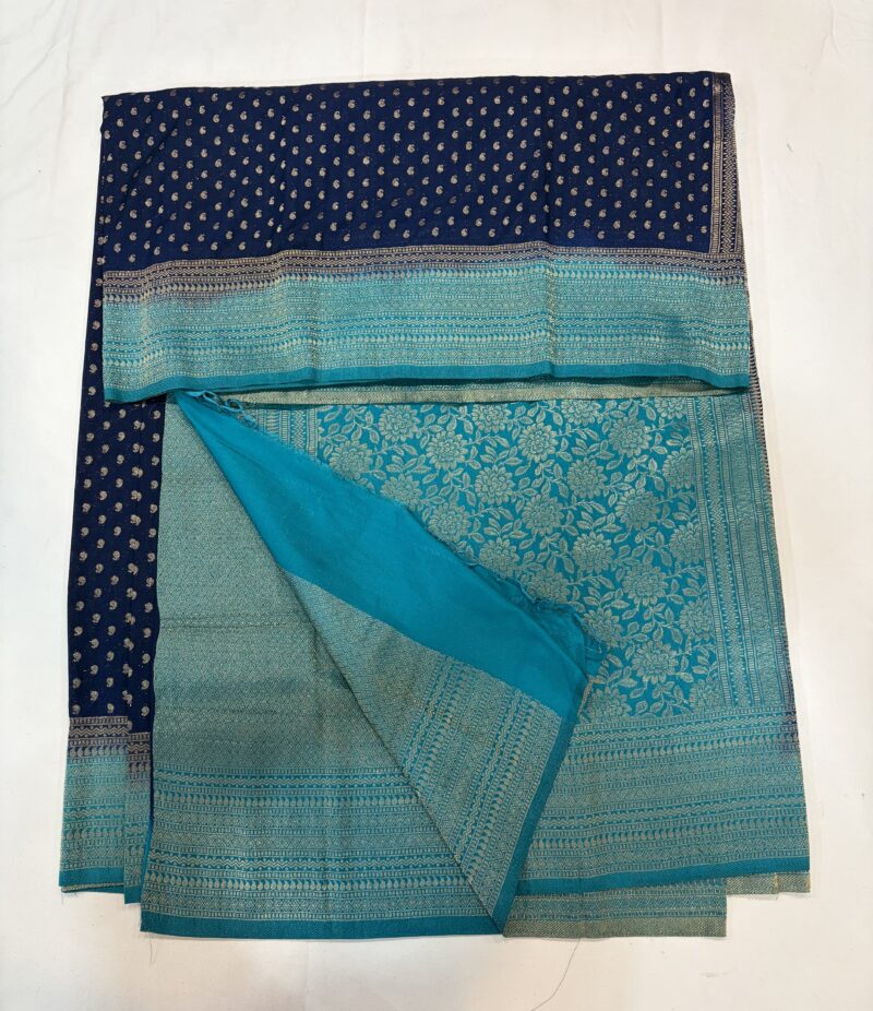 semi banarasi silk