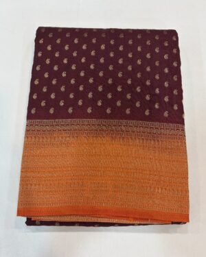 semi banarasi silk
