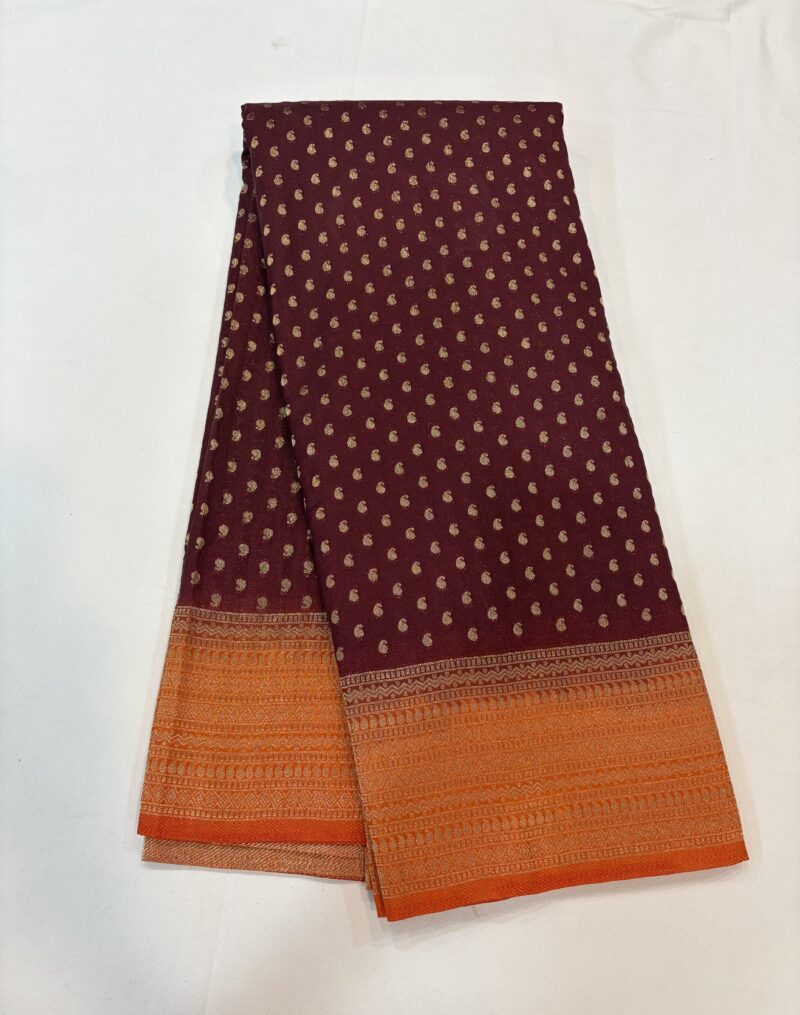 semi banarasi silk