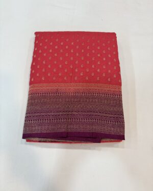 semi banarasi silk