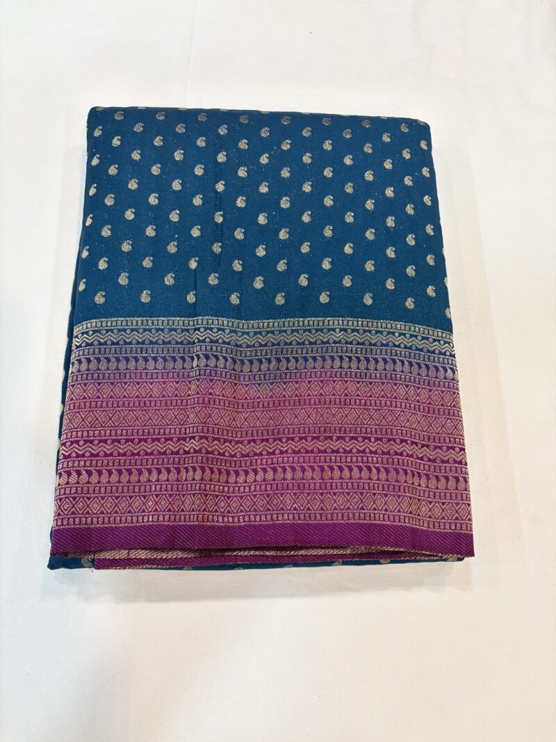semi banarasi silk
