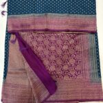 semi banarasi silk