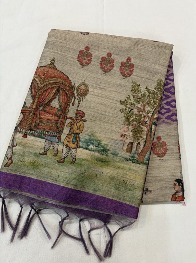 Tussar silk