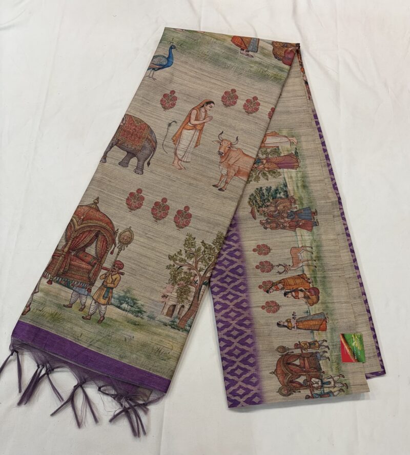 Tussar silk