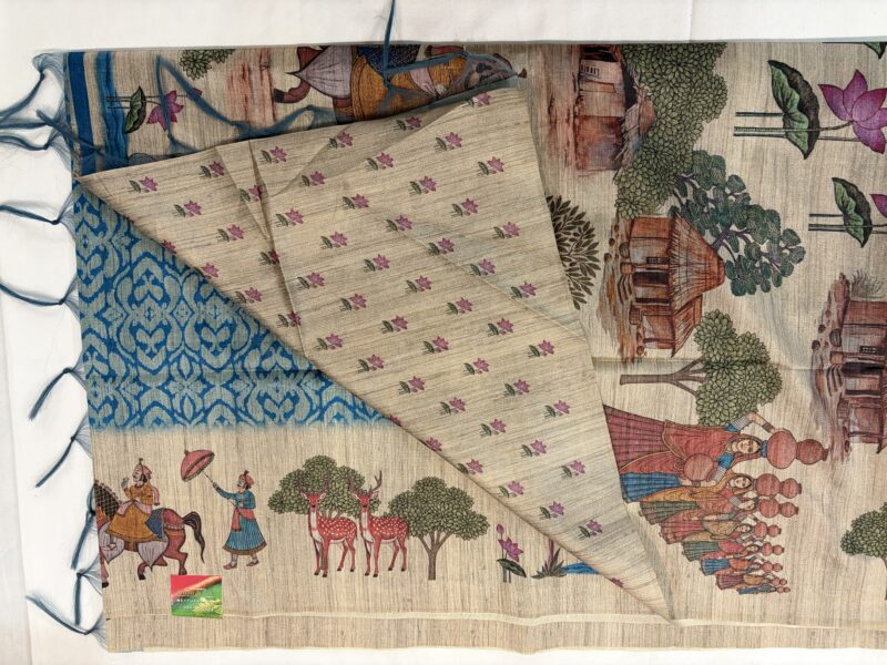 Tussar saree