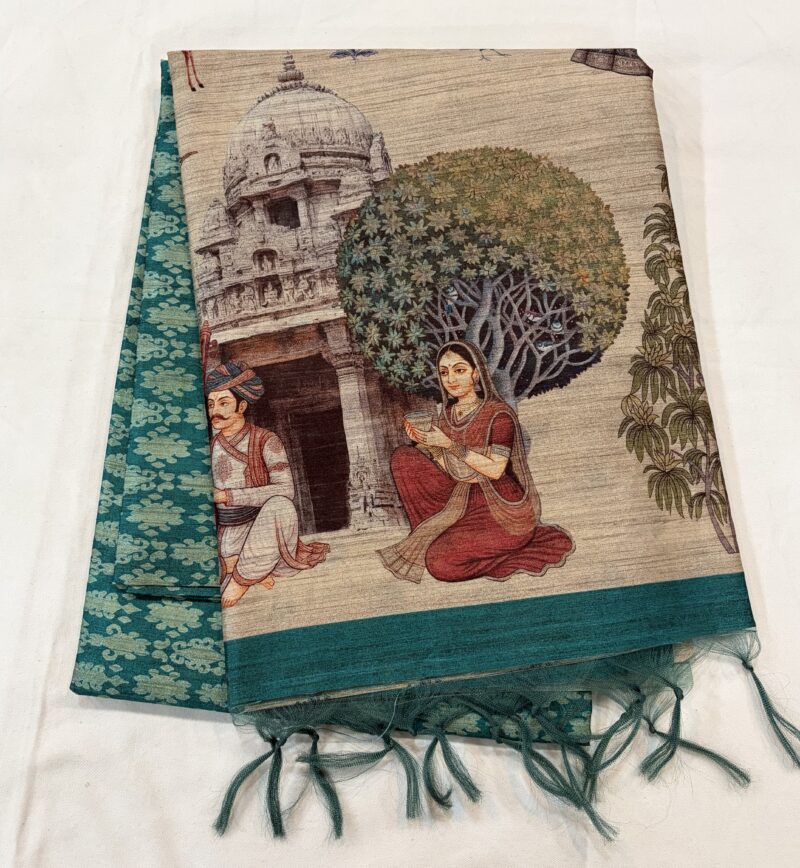 tussar saree