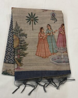 Tussar saree