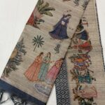 Tussar saree
