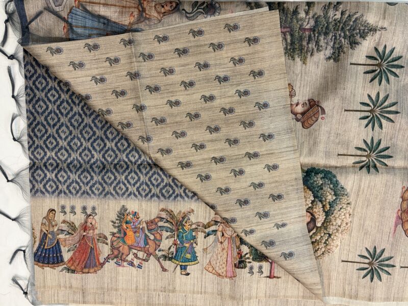 Tussar saree