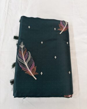 Butter silk saree