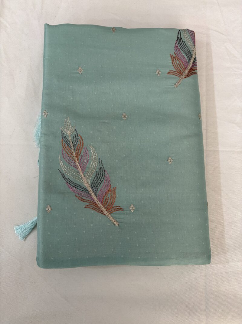 Butter silk saree