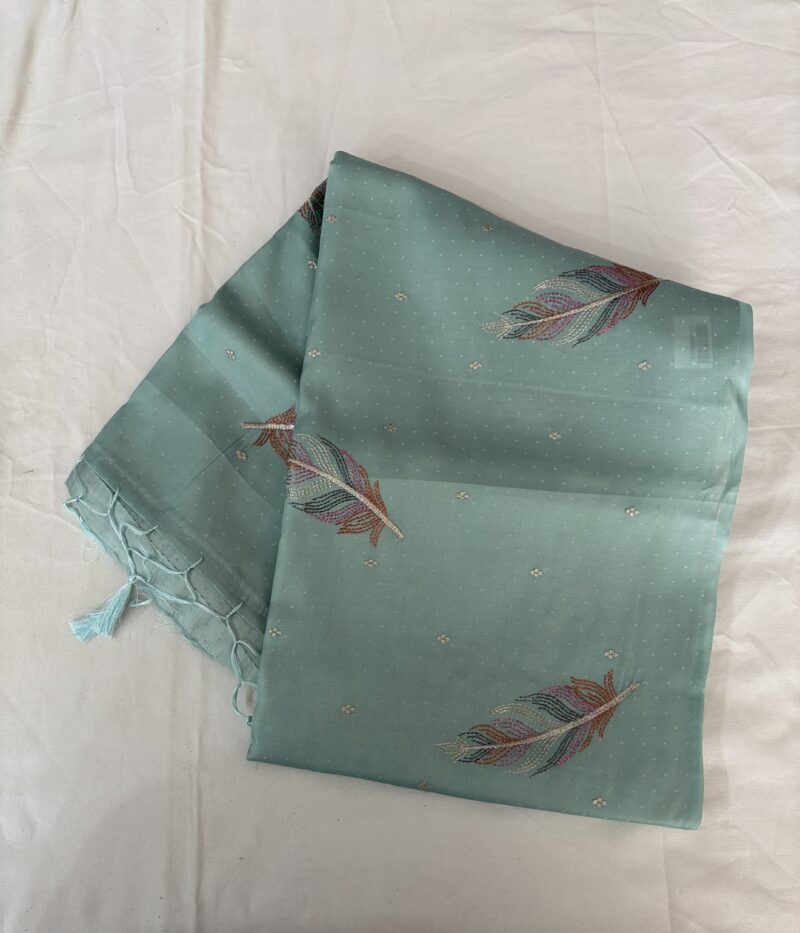 Butter silk saree