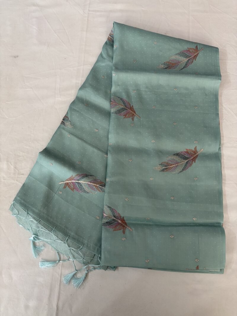 Butter silk saree