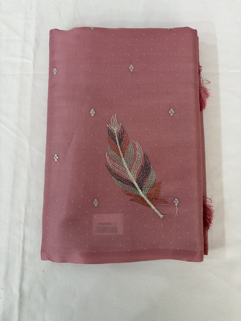 Butter silk saree