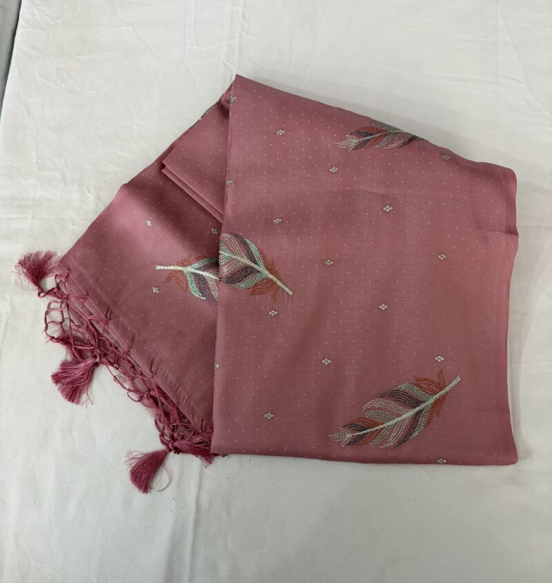Butter silk saree