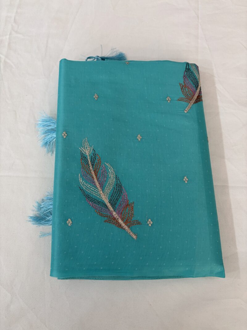 Butter silk saree