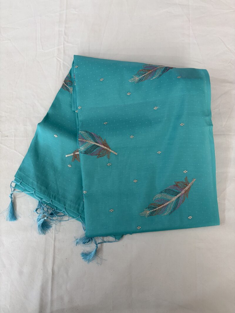 Butter silk saree