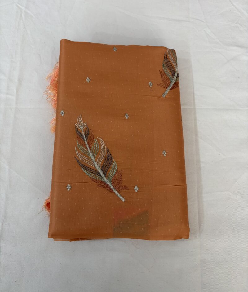 Butter silk saree