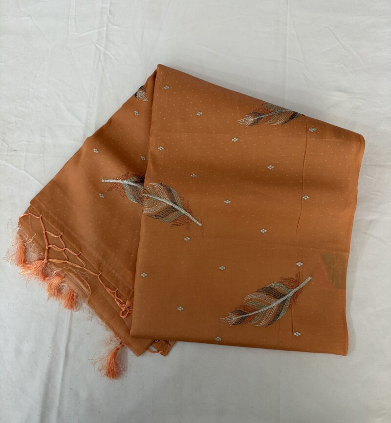 Butter silk saree