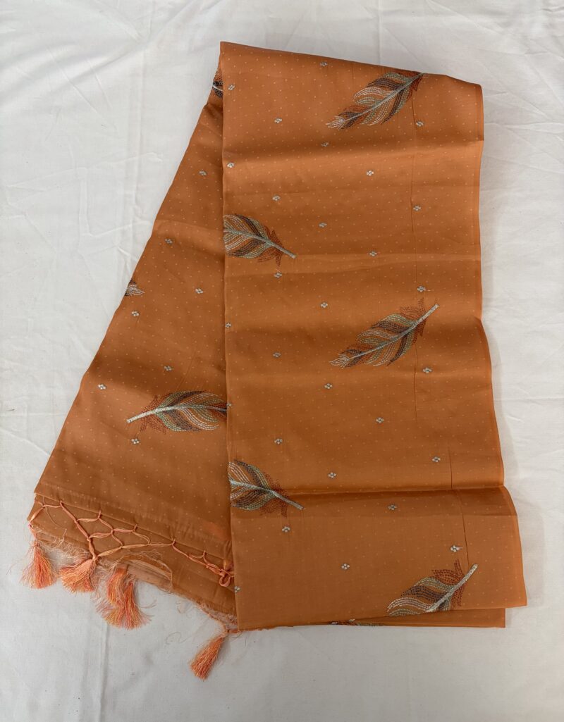 Butter silk saree