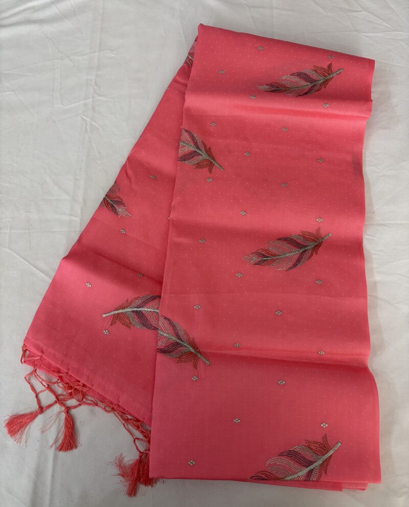 Butter silk saree