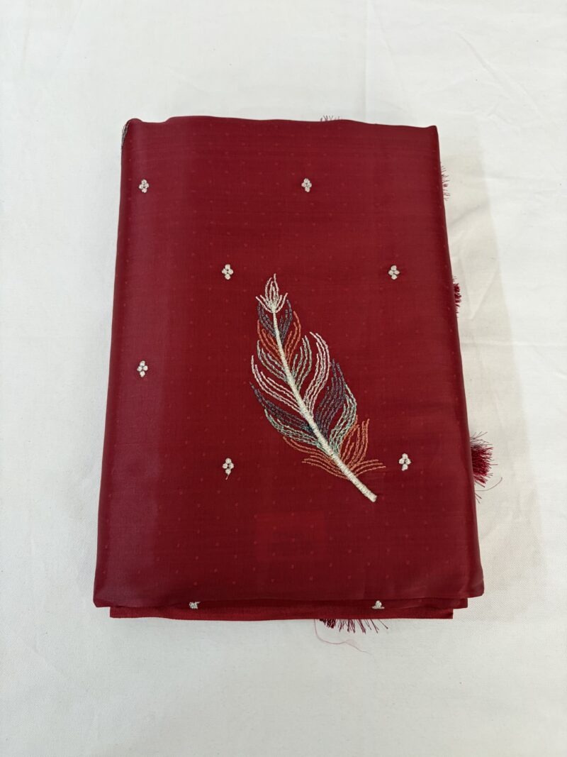 Butter silk saree