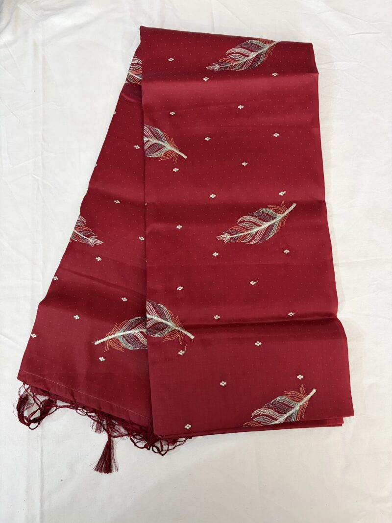 Butter silk saree