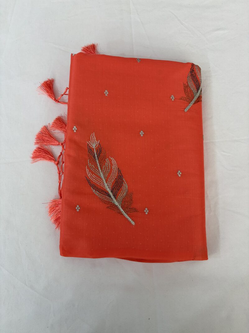 Butter silk saree
