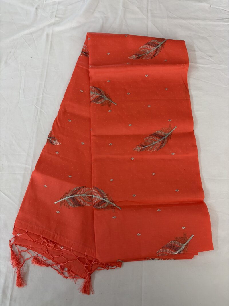 Butter silk saree