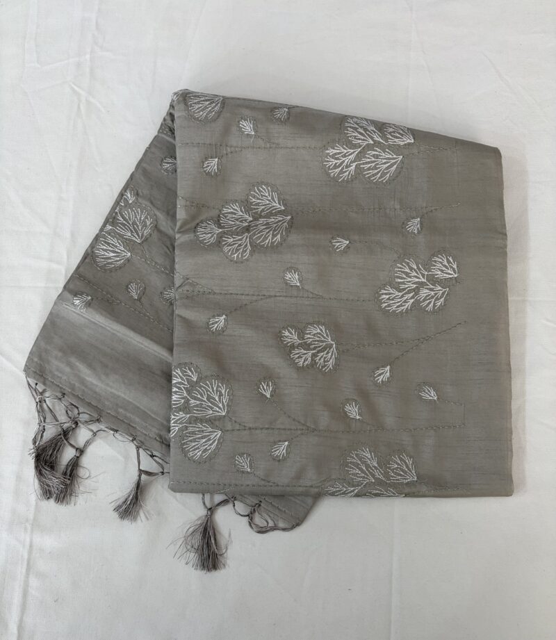 Butter silk saree