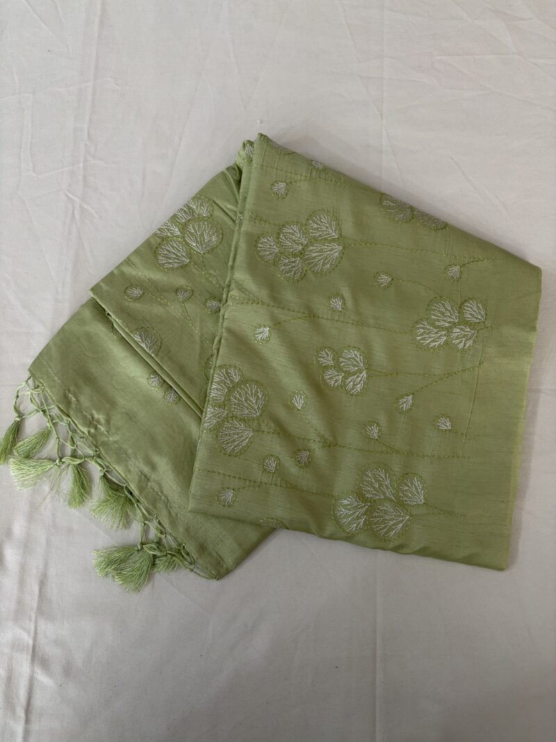 Butter silk saree