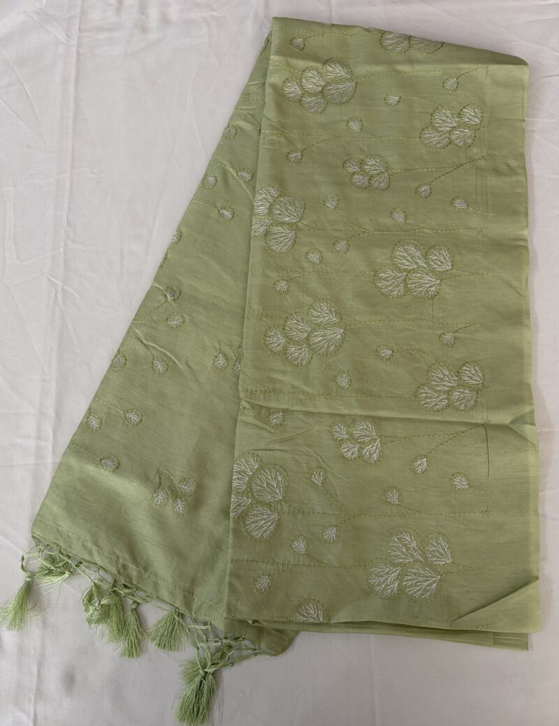 Butter silk saree