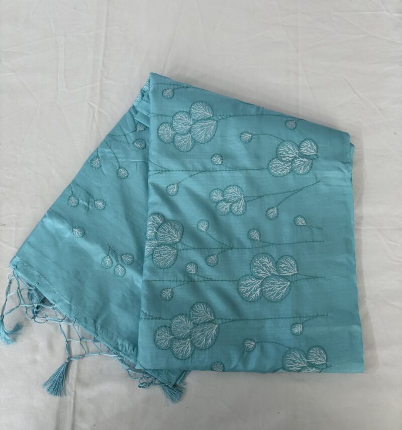 Butter silk saree