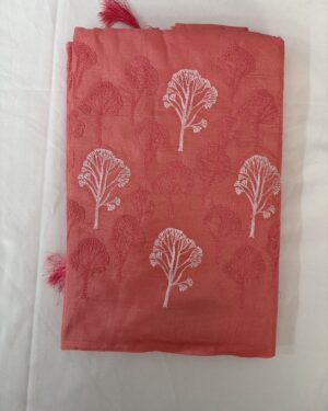 Butter silk saree