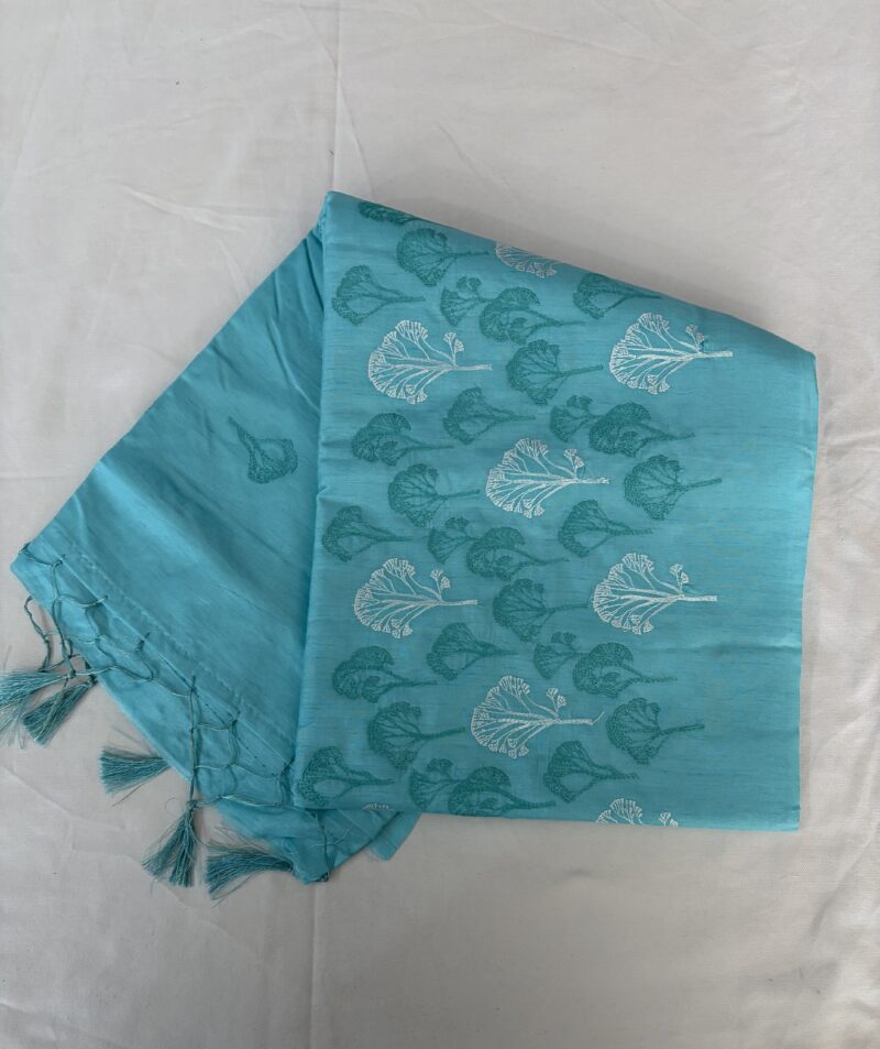 Butter silk saree