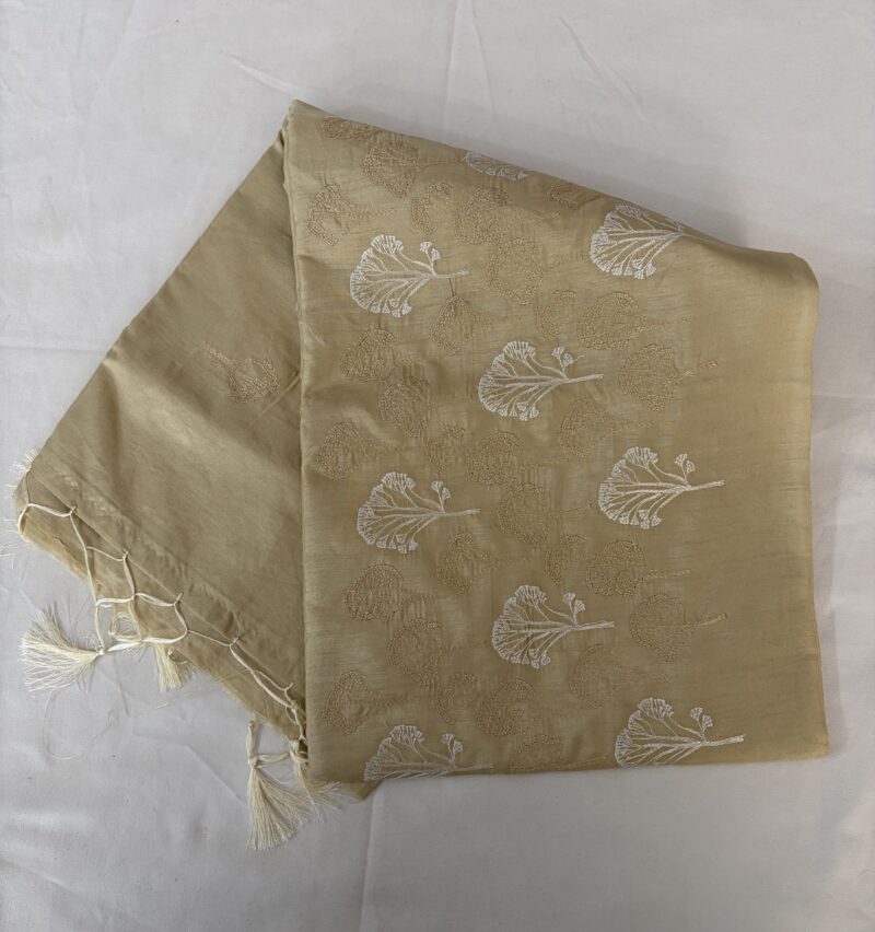 Butter silk saree