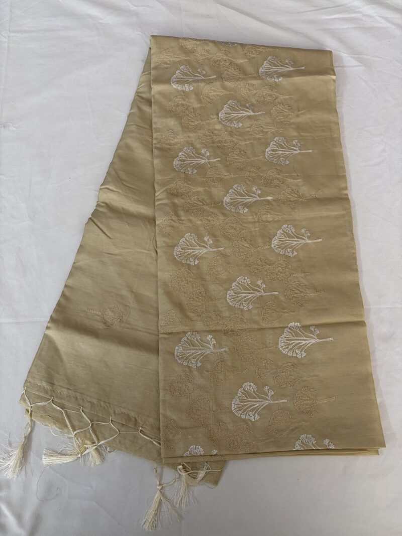 Butter silk saree