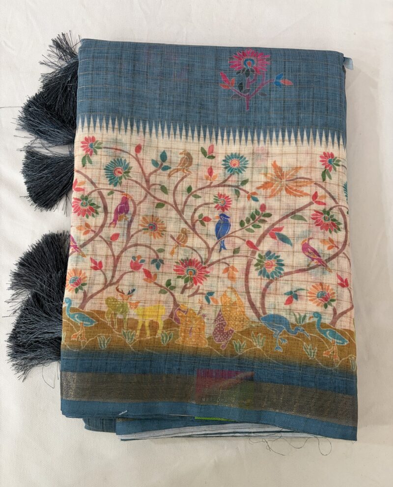 Fancy cotton saree