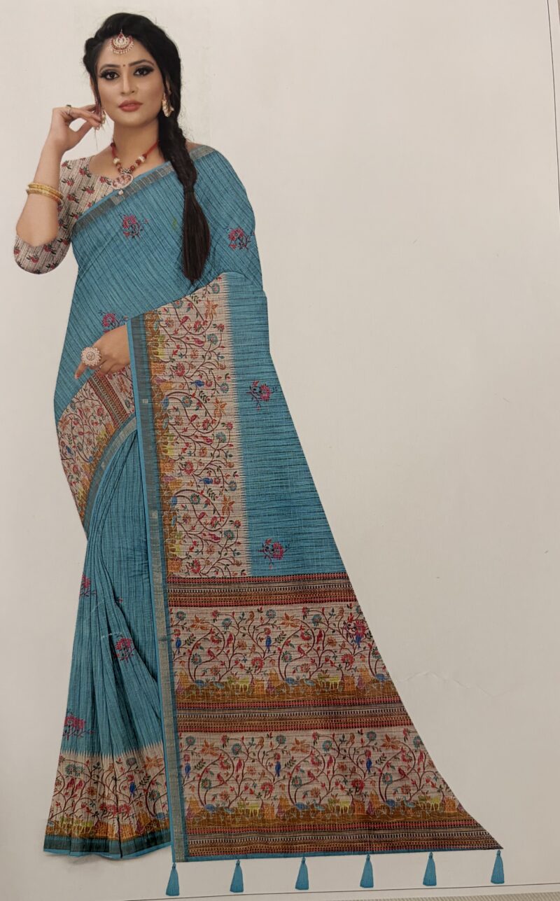 Fancy cotton saree