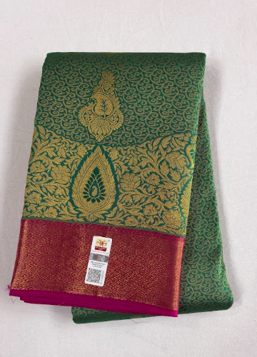 Kanchipuram bridal saree