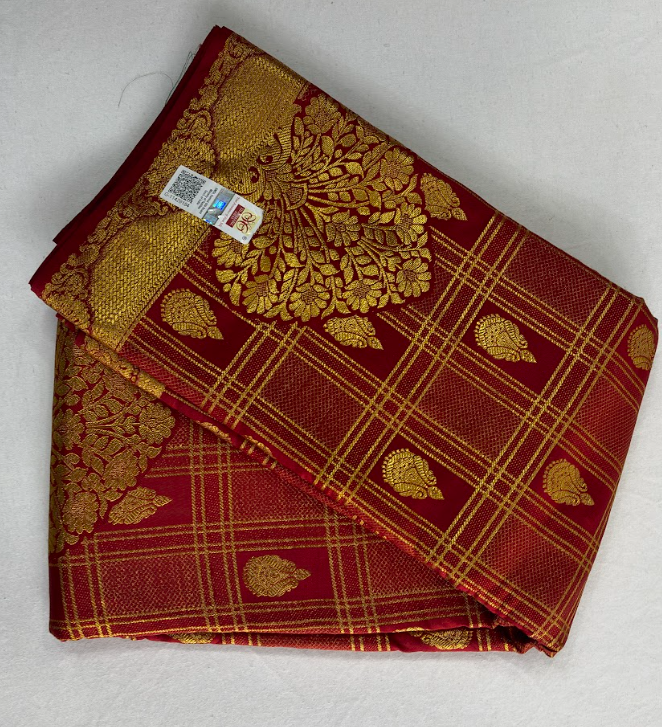 Kanchipuram bridal saree