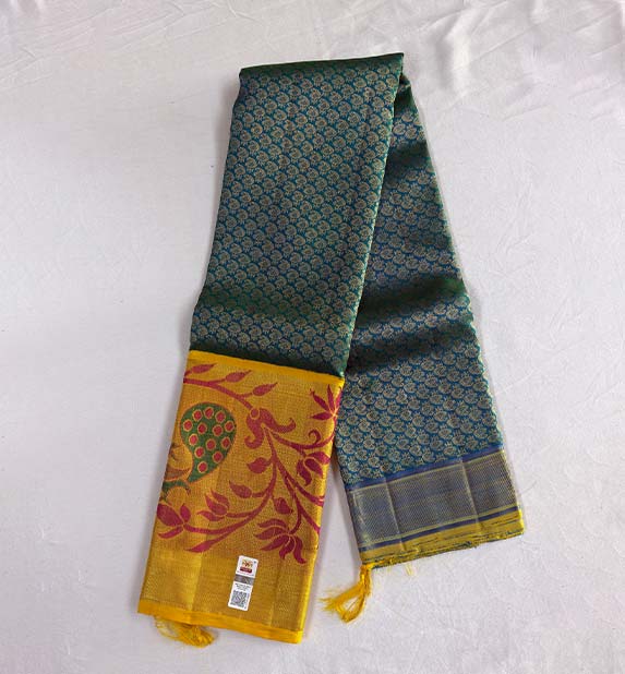 Kanchipuram bridal saree