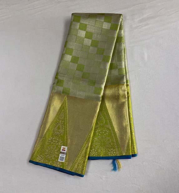Kanchipuram bridal tissue sarees
