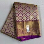 kanchipuram bridal tissue saree